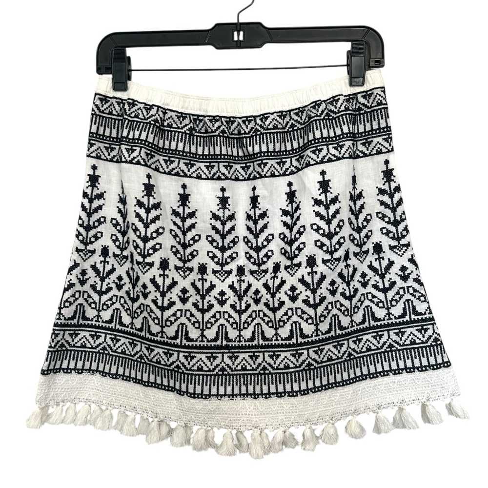 Calypso St. Barth Linen Skirt Sz XS
